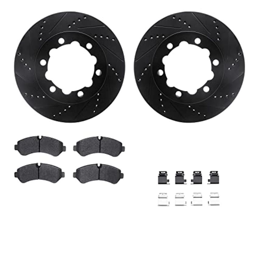 Dynamic Friction 8512-63538 Rotor Kit