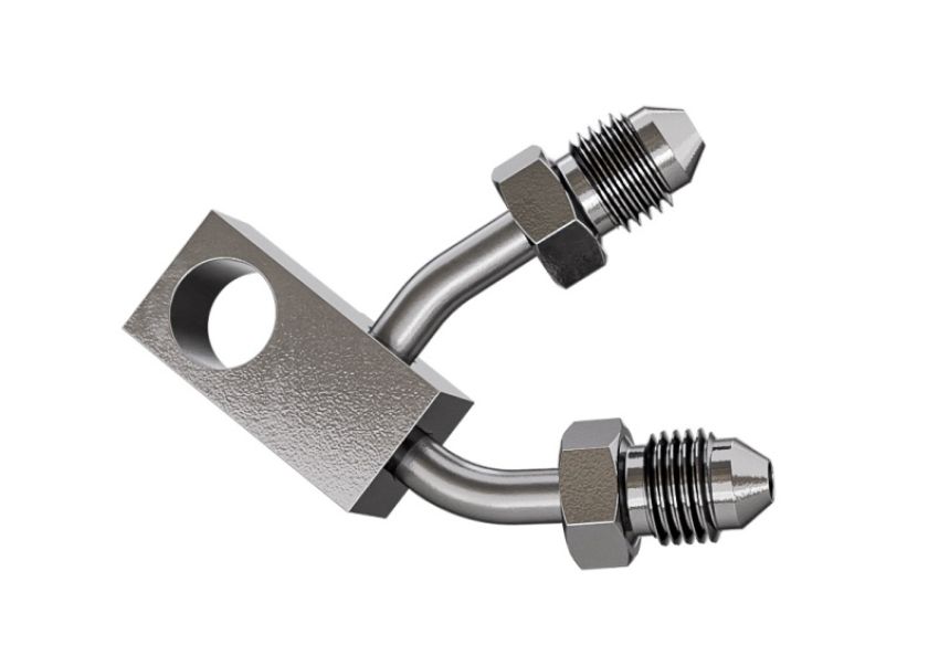 Goodridge PMCHD-029C 11-17 Harley Davidson Softail Models Front ABS Manifold