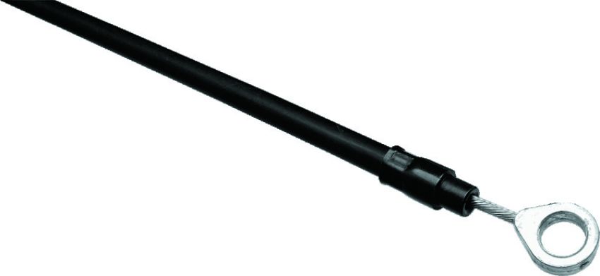 Bikers Choice 66650 87-99 Touring Blackout Clutch Cable +6 Inch 68.75 Length