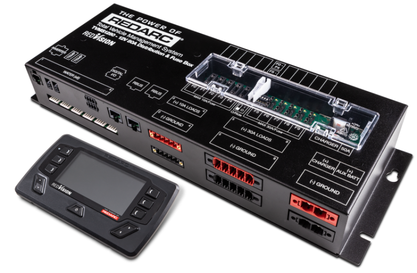 REDARC TVMS1280-NA RedVision Distribution Module & Display
