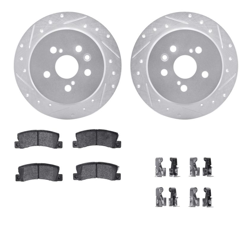 Dynamic Friction 7512-76023 Rotor Kit