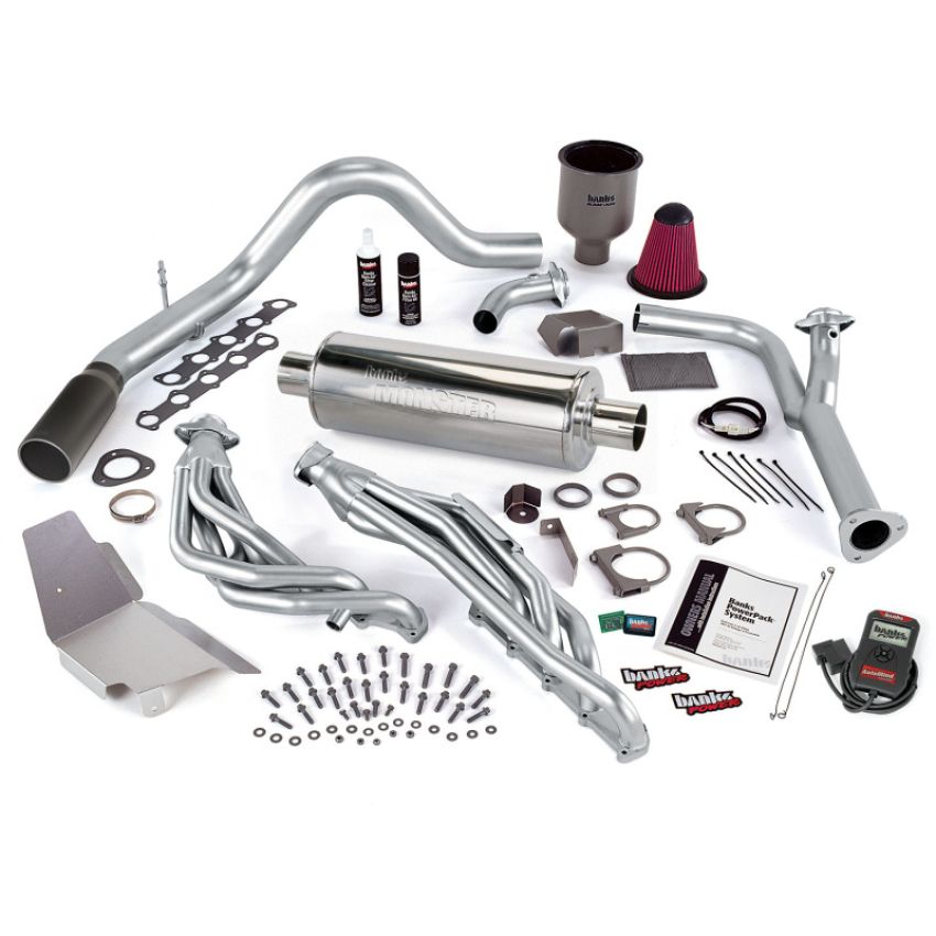 Banks Power 49442-B 99-04 Ford 6.8L Truck EGR-Late Cat PowerPack System W/AutoMind
