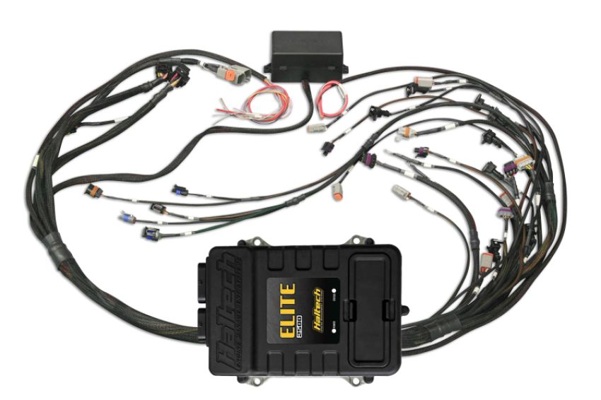 Haltech HT-151360 Elite 2500 Terminated Harness ECU Kit w/EV1 Injector Connectors