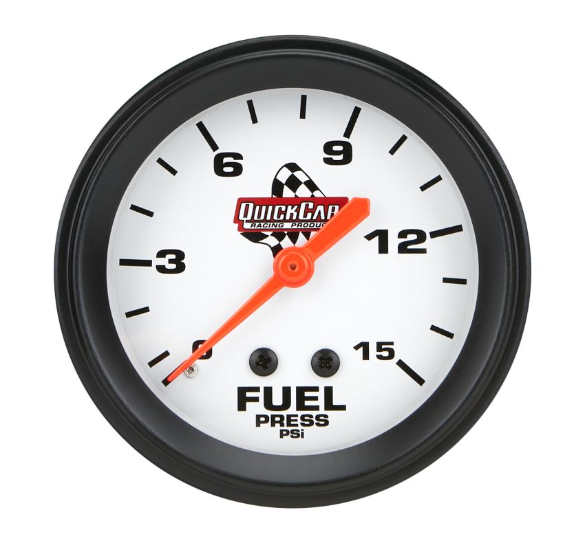 QUICKCAR RACING PRODUCTS QRP611-6000 Fuel Pressure Gauge 2-5/8in