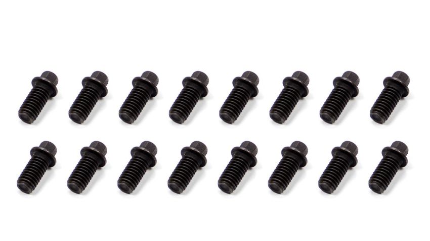 SCHOENFELD SCH3006-16 Header Bolt 3/8-16x3/4in 5/16 Head  16pk