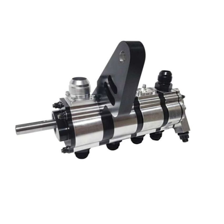 Moroso 22374 Tri Lobe Right Side Motor Plate Mount 4 Stage Fuel Pump Drive 1.200 Dry Sump Pump