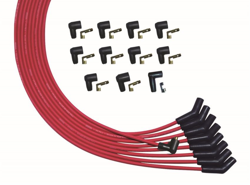 MOROSO MOR52010 Ultra Plug Wire Set Universal V8 Red