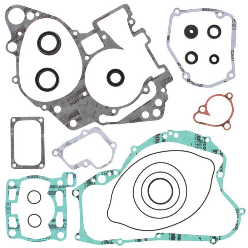 Vertex Pistons 811550 Vertex Gaskets 04-08 Suzuki RM125 Complete Gasket Kit w/ Oil Seals