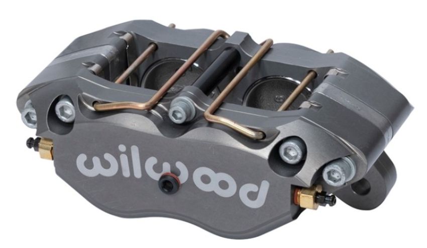 Wilwood 120-9705-SI Caliper-Dynapro 5.25in Mount 1.38in Pistons .38in Disc