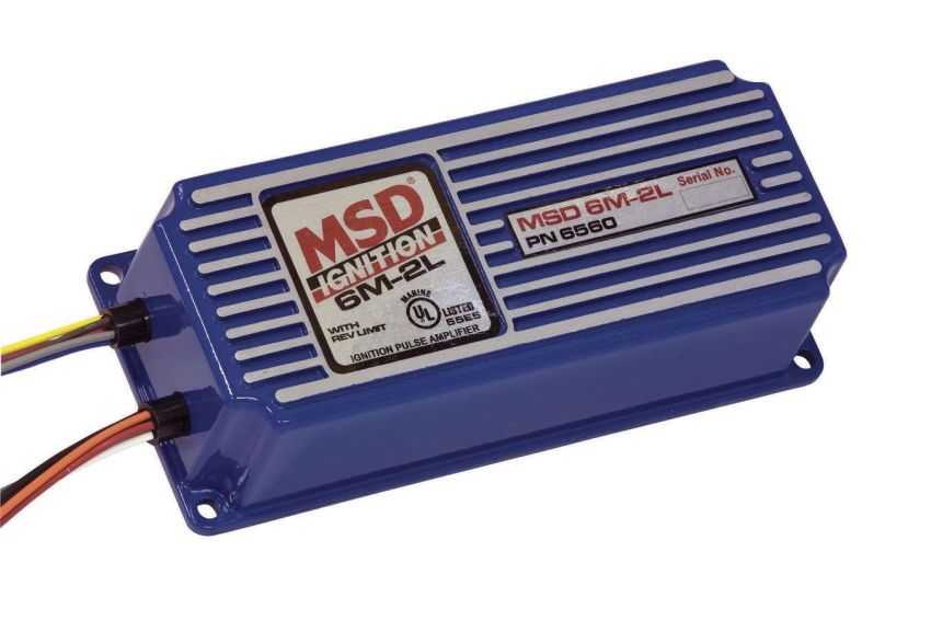 MSD IGNITION MSD6560 6M-2L Marine Ignition Box w/Rev Limiter