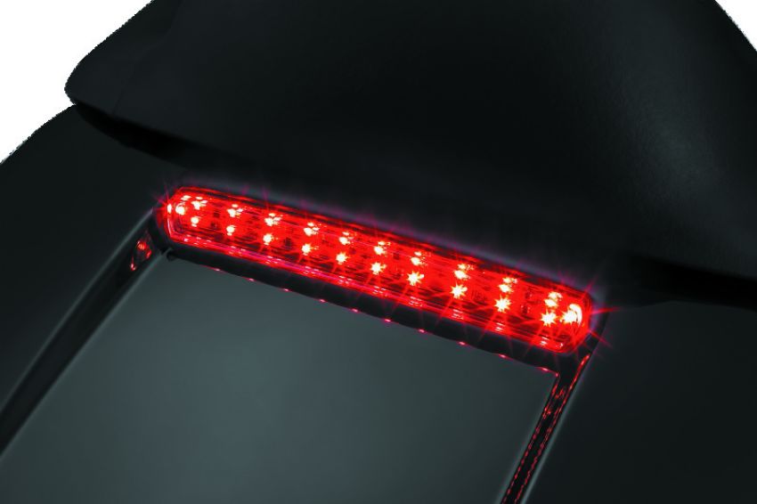 Kuryakyn 6707 Tour-Pak Lid Light Black