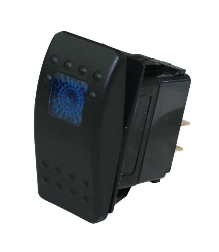 Moroso 97541 On/Off Switch Replacement Rocker (Blue LED)