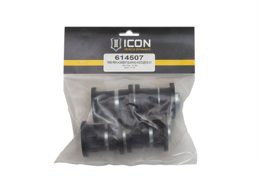 ICON 614507 78650 Upper Control Arm Bushing & Sleeve Kit