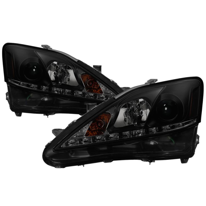 SPYDER 5080073 Projector Headlights - DRL - Black Smoke