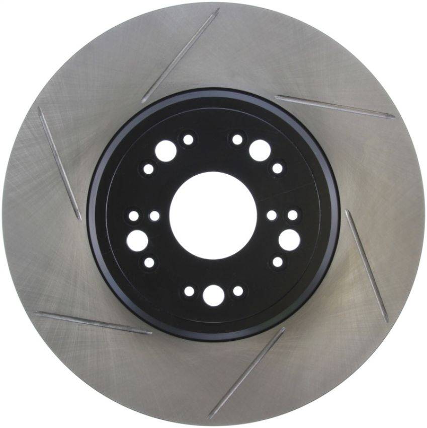Stoptech 126.44107SR Power Slot 95-00 Lexus LS400/LS430/LS460/LS600h L Slotted Right Front Rotor