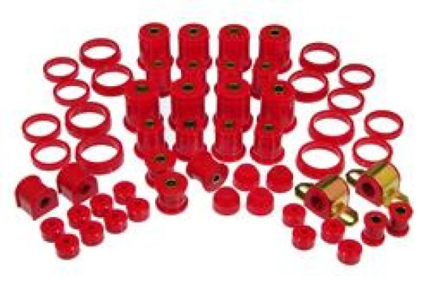 Prothane 1-2016 93-98 Jeep Grand Cherokee Total Kit - Red
