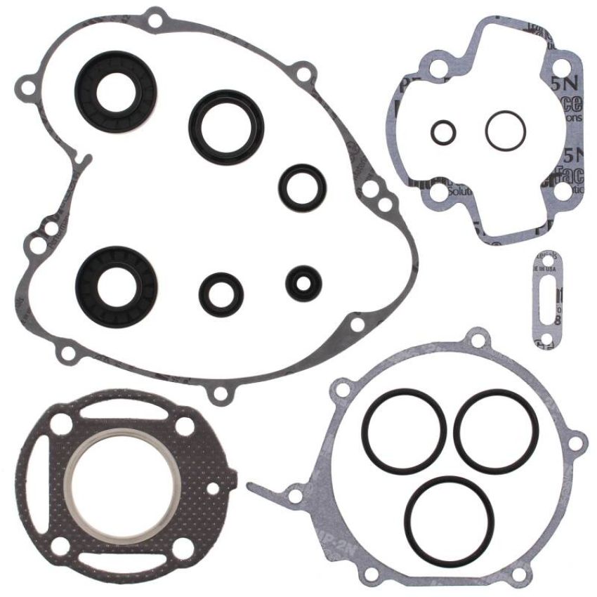 Vertex Pistons 811402 Vertex Gaskets 83-85 Kawasaki KX80 Complete Gasket Kit w/ Oil Seals