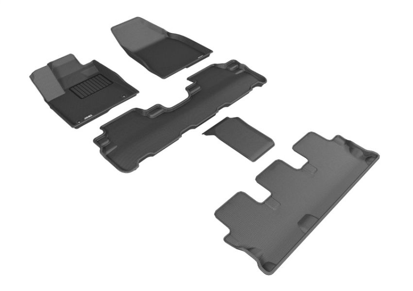 3D MAXpider 14-19 Toyota Highlander w/ Bucket 2nd Row Kagu Floormat Set (R1
