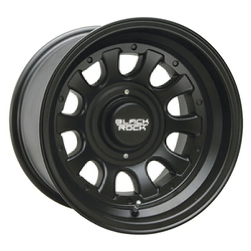 Black Rock 909B-585340 15X8 5X5.00 / 5X5.50 (-12) BKR 909B Type D Alloy (HB 87)