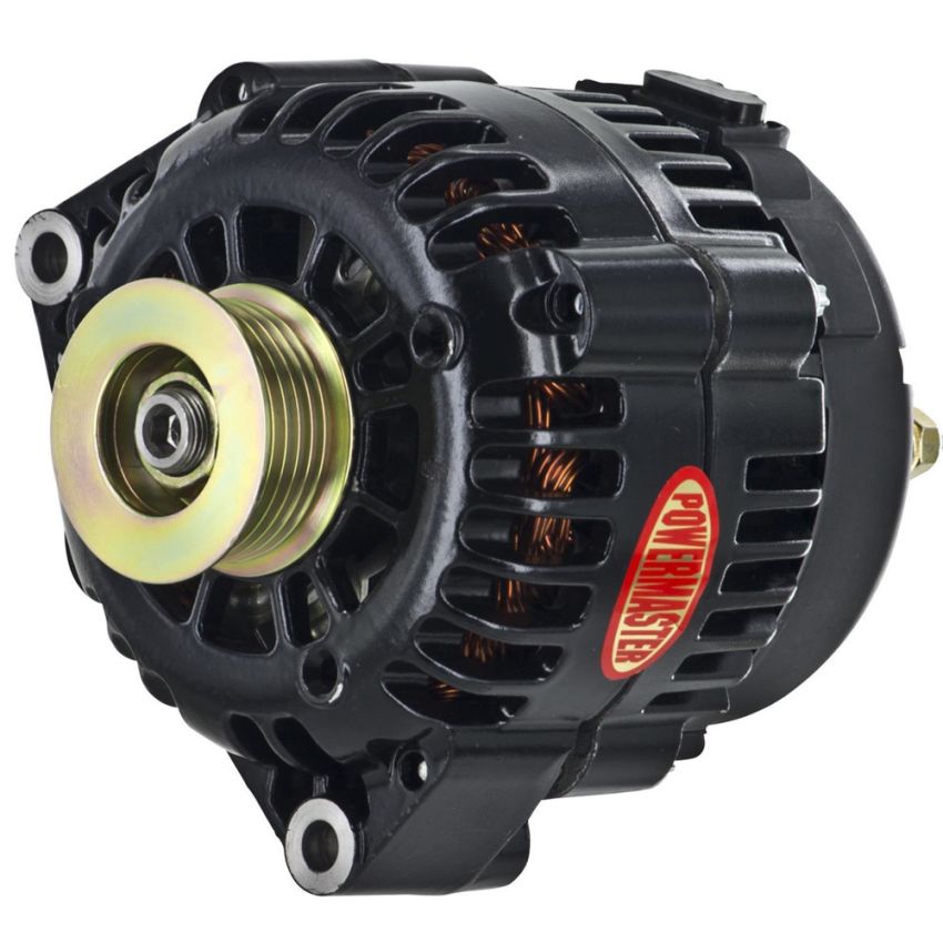 POWERMASTER PWM58247 Alternator- GM AD230 165 Amp w/6-Groove Pulley
