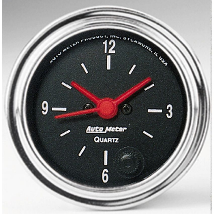 AutoMeter 2585 GAUGE, CLOCK, 2 1/16