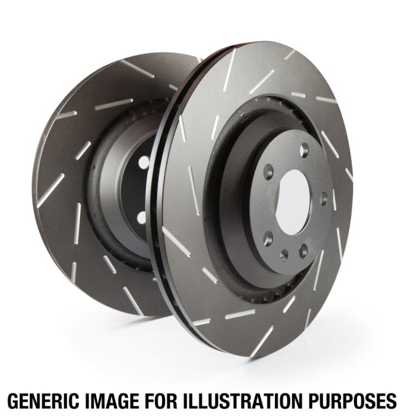 EBC USR7580 Brakes USR Slotted Rotors