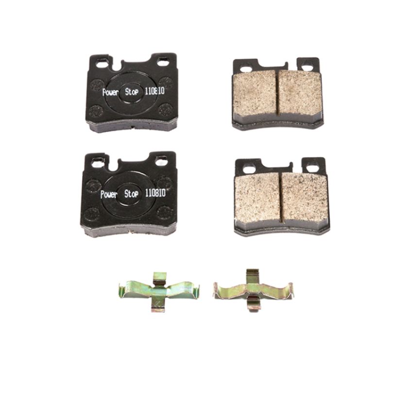 PowerStop 17-495 PowerStop - Z17 Low-Dust Ceramic Brake Pads with Hardware