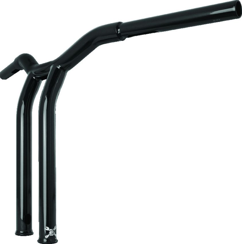 Burly Brand B12-6053B Dominator Raked Bar 14in - Gloss Black