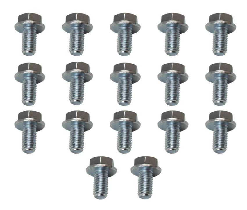 Moroso 38782 4L60/4L60E/200R4/700R4 Transmission Pan Bolts - Set of 17