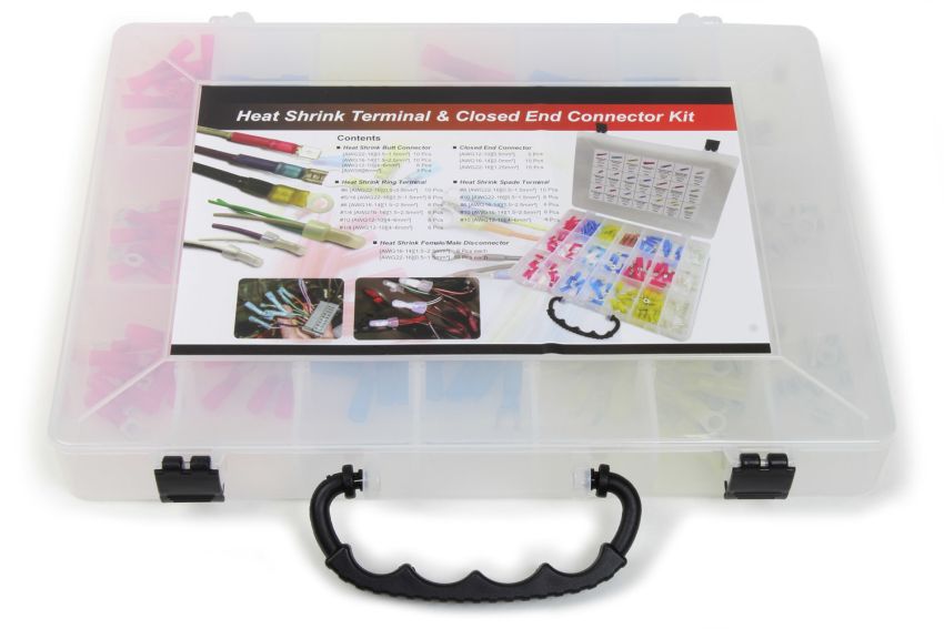 PERTRONIX IGNITION PRTA2011 Terminal Kit w/Heat Shrink Ends (165pk)