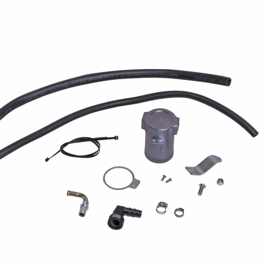 BBK Performance Parts 1918 2015-2020 MUSTANG ECOBOOST 2.3L CNC BILLET ALUMINUM OIL SEPARATOR (PASS SIDE)