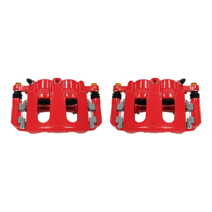 PowerStop S5214 Red Powder Coated Calipers