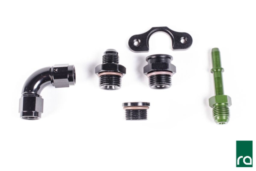 Radium Engineering 20-0423 FUEL RAIL PLUMBING KIT, 99-05 MAZDA MX-5