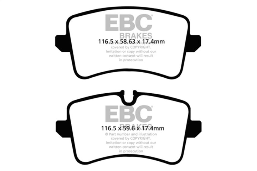 EBC Brakes DP32082C Redstuff Ceramic Low Dust Brake Pads
