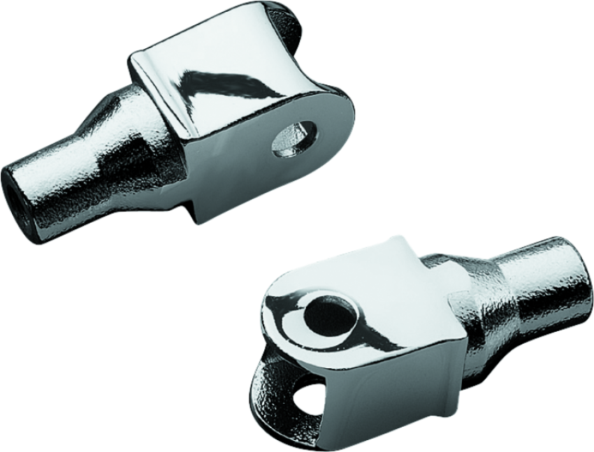 Kuryakyn 8803 Tapered Peg Adapter Honda Chrome