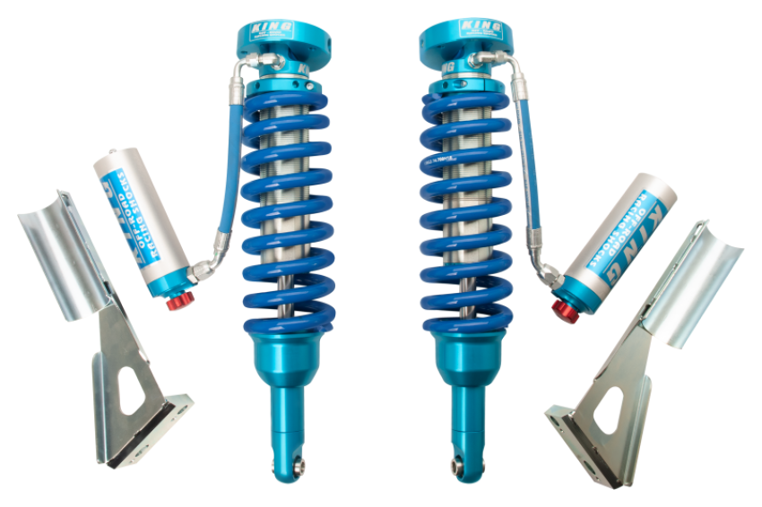King Shocks 25001-124A 03-09 Lexus GX470 Front 2.5 Dia Remote Reservoir Coilover w/Adjuster (Pair)