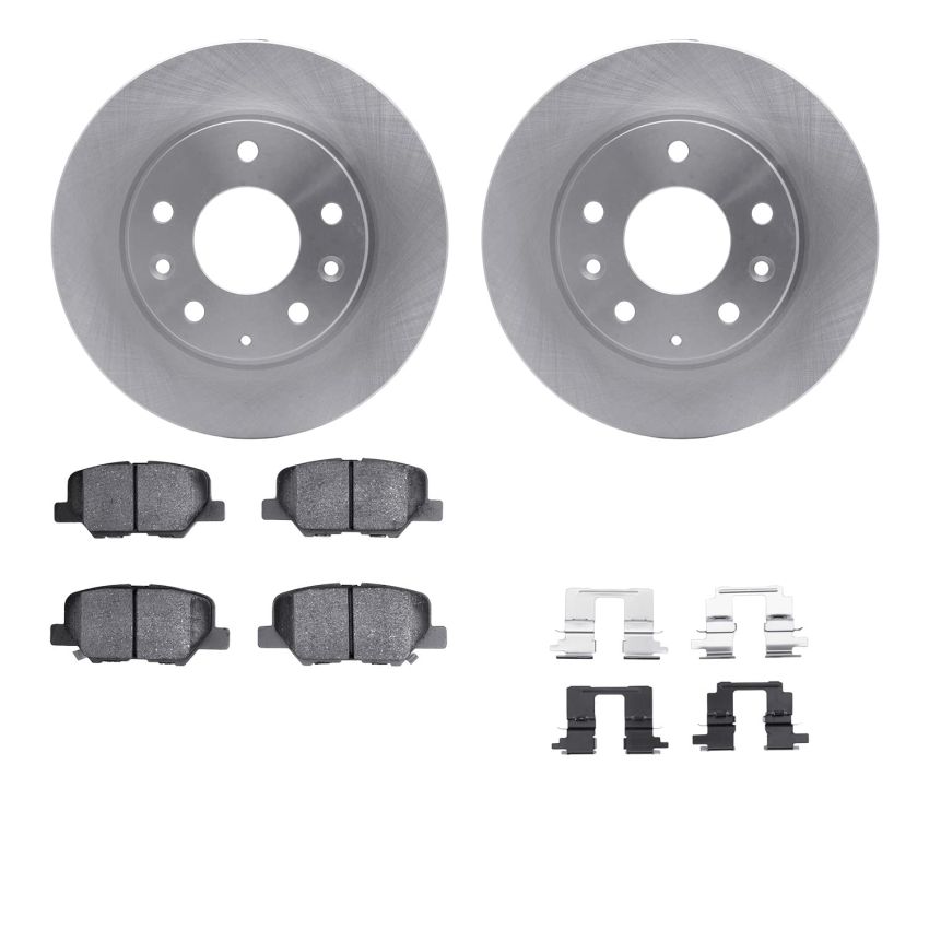 Dynamic Friction 6512-80355 Rotor Kit