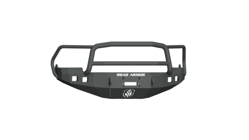 Road Armor 4091F5B 09-12 Ram 1500 Stealth Front Winch Bumper w/Lonestar Guard - Tex Blk