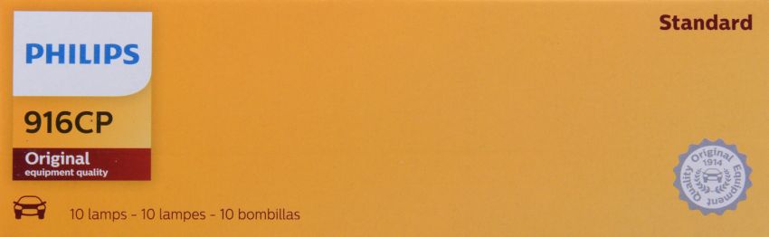 Philips 916CP Philips Standard Miniature 916 Pack of 10
