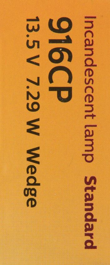 Philips 916CP Philips Standard Miniature 916 Pack of 10