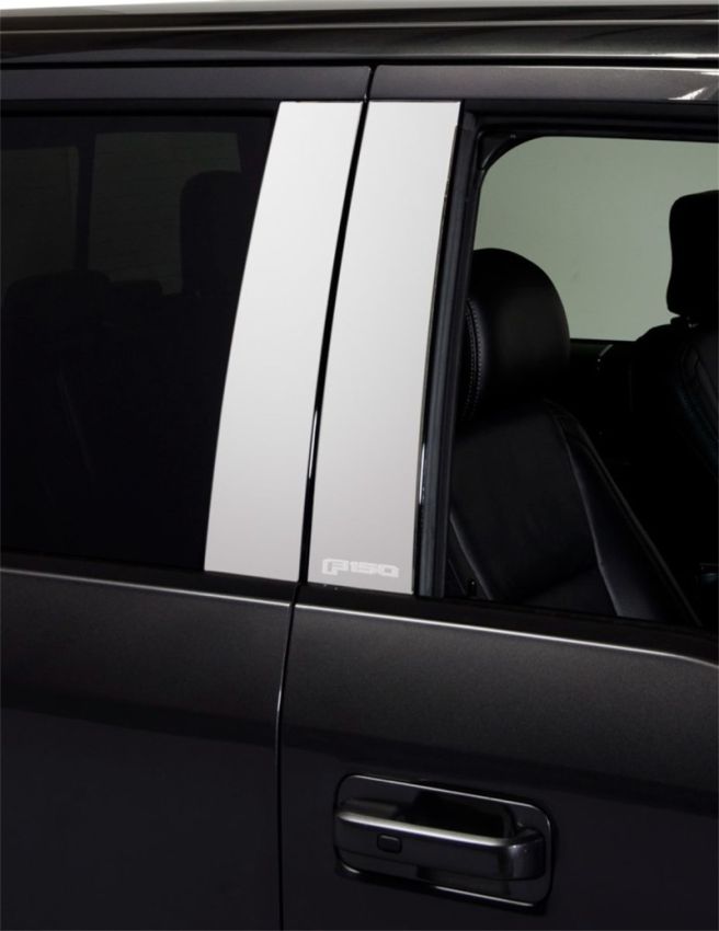 Putco 402621FD 08-16 Ford SuperDuty - Crew Cab - 4pcs w/ FORD etching SS Pillar Posts Classic