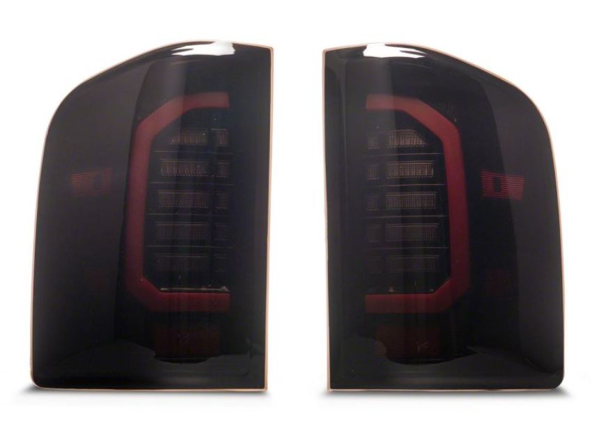 Raxiom S150366 07-14 Chevrolet Silverado 1500 Axial Series LED Tail Lights- Blk Housing (Smoked Lens)