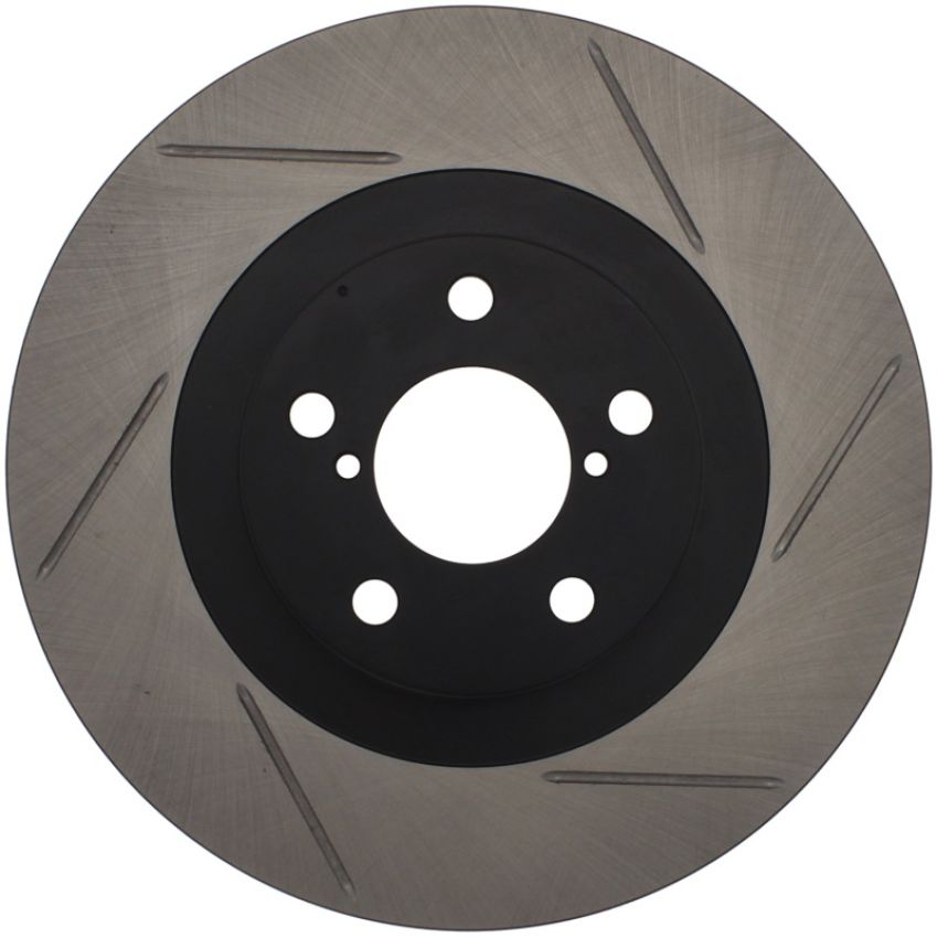 Stoptech 126.47018SR Power Slot 02-10 WRX Front Right Sportstop Slotted Rotor