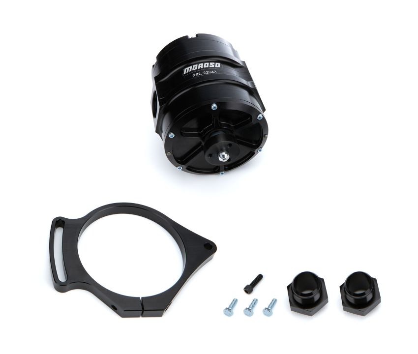 MOROSO MOR22643 Pro Mod 4-Vane Vacuum Pump w/Brkts. & Hdwr