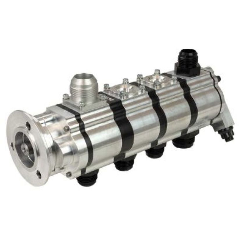 Moroso 22380 4 Stage Tri Lobe ProCharger V-Band 1.50in PS Standard Rotation Oil Pump