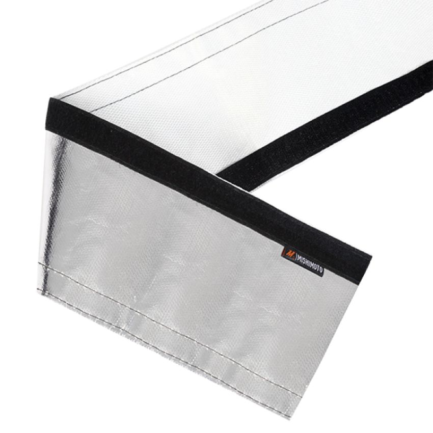 Mishimoto MMHP-HSS-1236SL Heat Shielding Sleeve Silver 1/2 inch x 36 inches