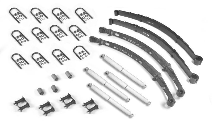 OMIX 18290.05 Leaf Spring Kit 82-86 Jeep CJ Models
