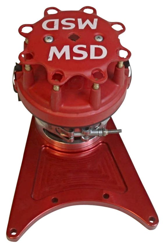 MSD IGNITION MSD8520 Pro-Billet Distributor - BBC Front Drive