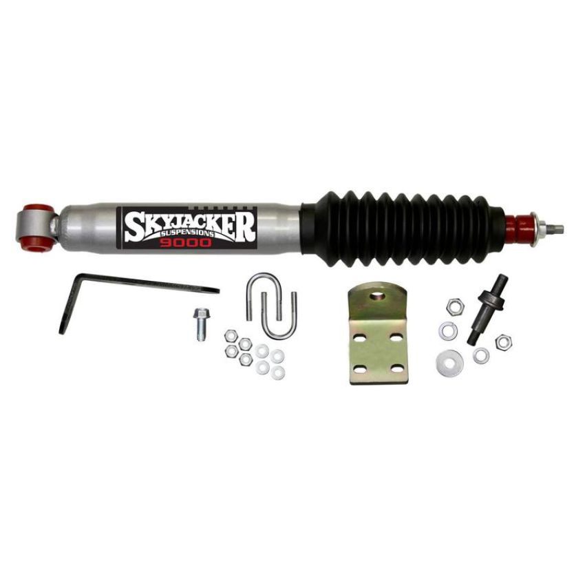 Skyjacker 9196 SNGL STAB KT SILVER W/BK BO