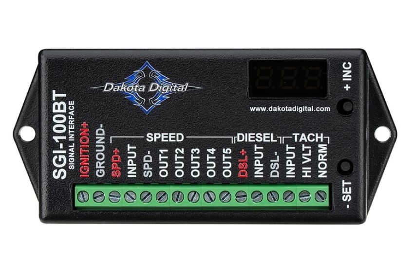 DAKOTA DIGITAL SGI-100BT  Speedometer/Tach Interface